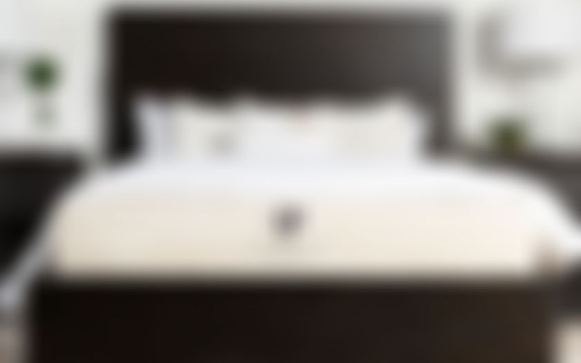 plushbeds mattress in bedroom